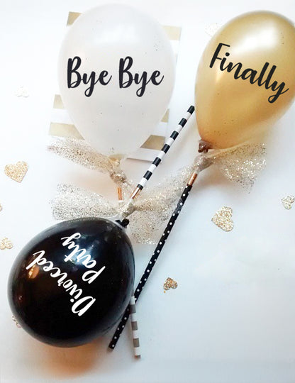 8 balonov razvezanih zabav