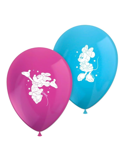 8 balonov z motivom Minnie™ 28 cm