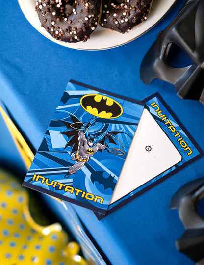 8 vabilnih kart z ovojnicami Batman 10x16cm