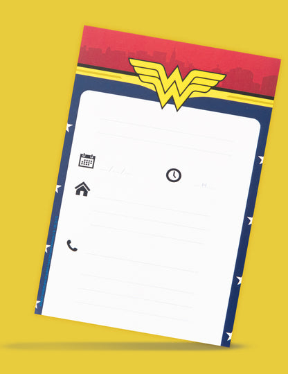 8 vabilnih kartic z ovojnicami Wonder Woman 10x16cm