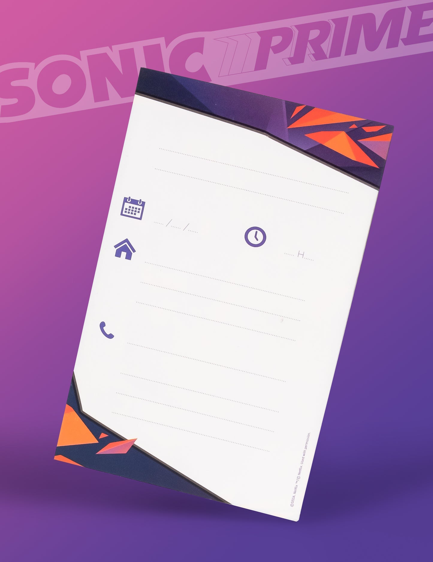 8 Sonic Prime Sonic vabilo 10 x15 cm