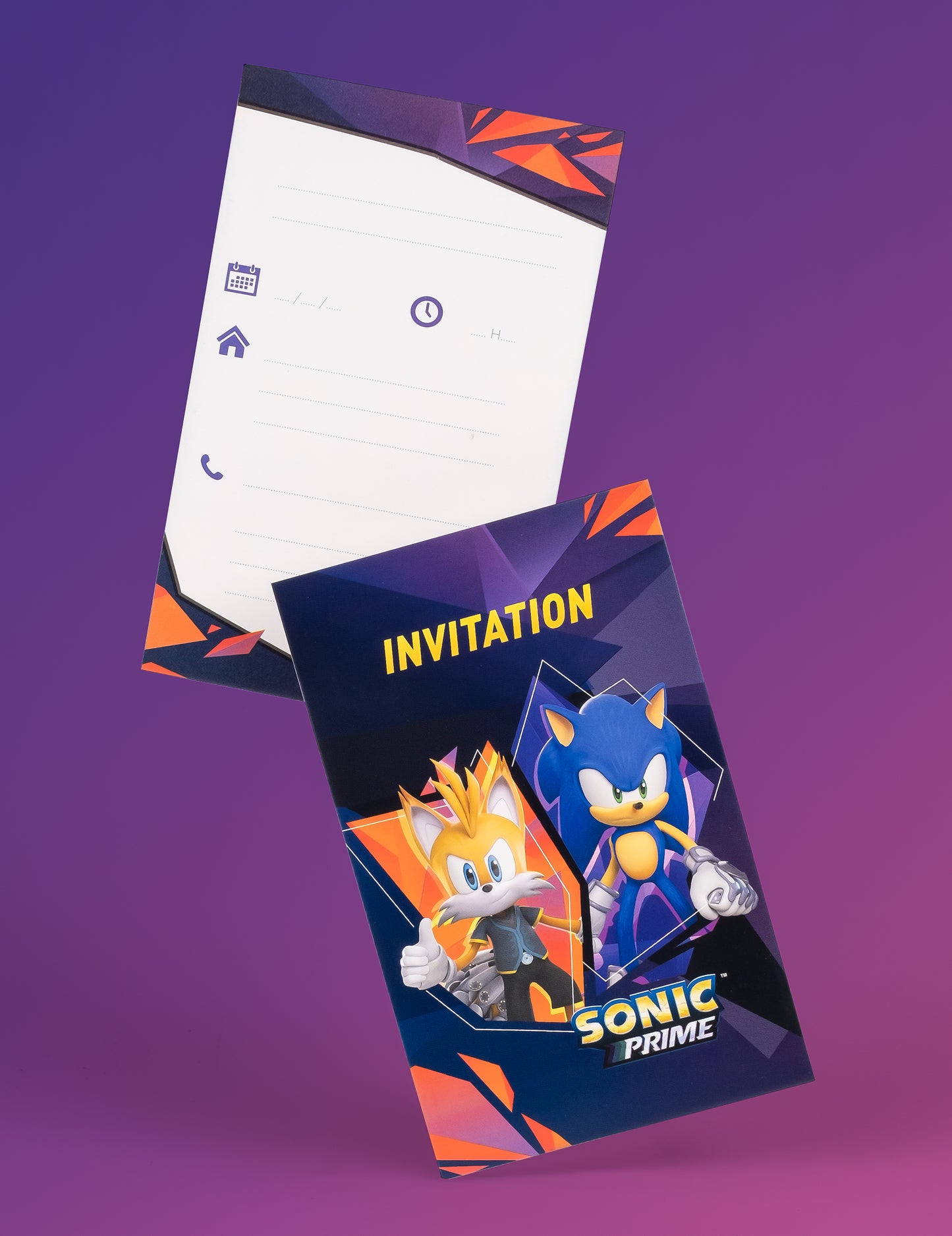 8 Sonic Prime Sonic vabilo 10 x15 cm