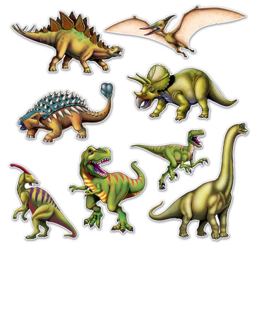 8 škatlic dinozavrov