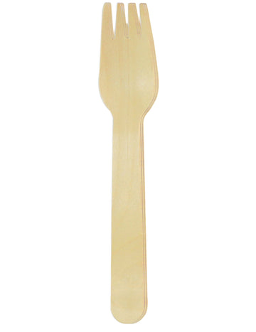 8 lesenih vilic 16 cm ekološko