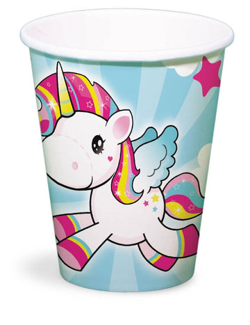 8 250ml samoroga kartonskih skodelic
