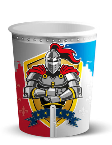 8 vitezov v kartonskih skodelicah