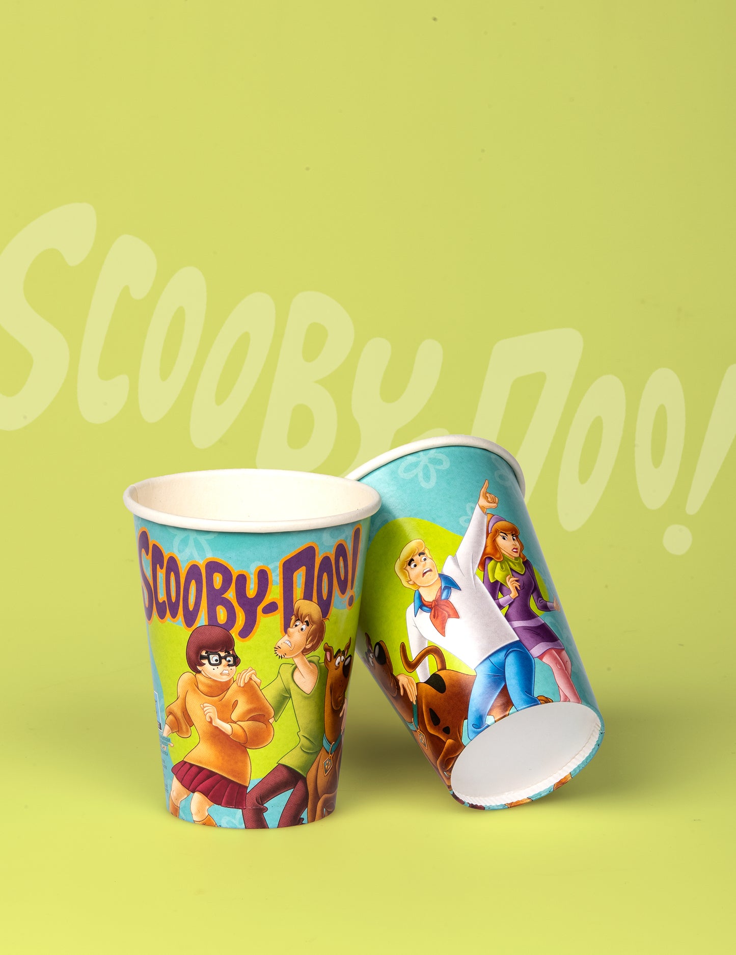 8 Scooby-Doo kartonskih skodelic 210 ml