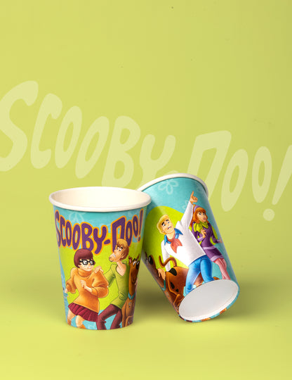 8 Scooby-Doo kartonskih skodelic 210 ml