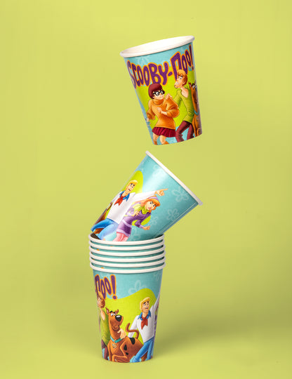 8 Scooby-Doo kartonskih skodelic 210 ml