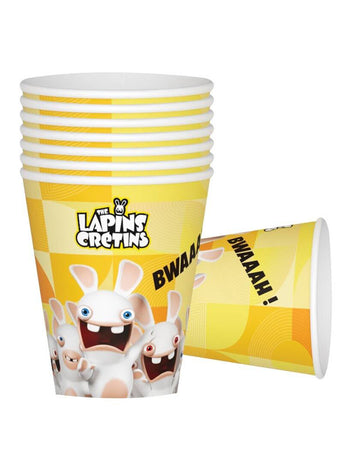 8 rabidov kartonskih skodelic 200 ml