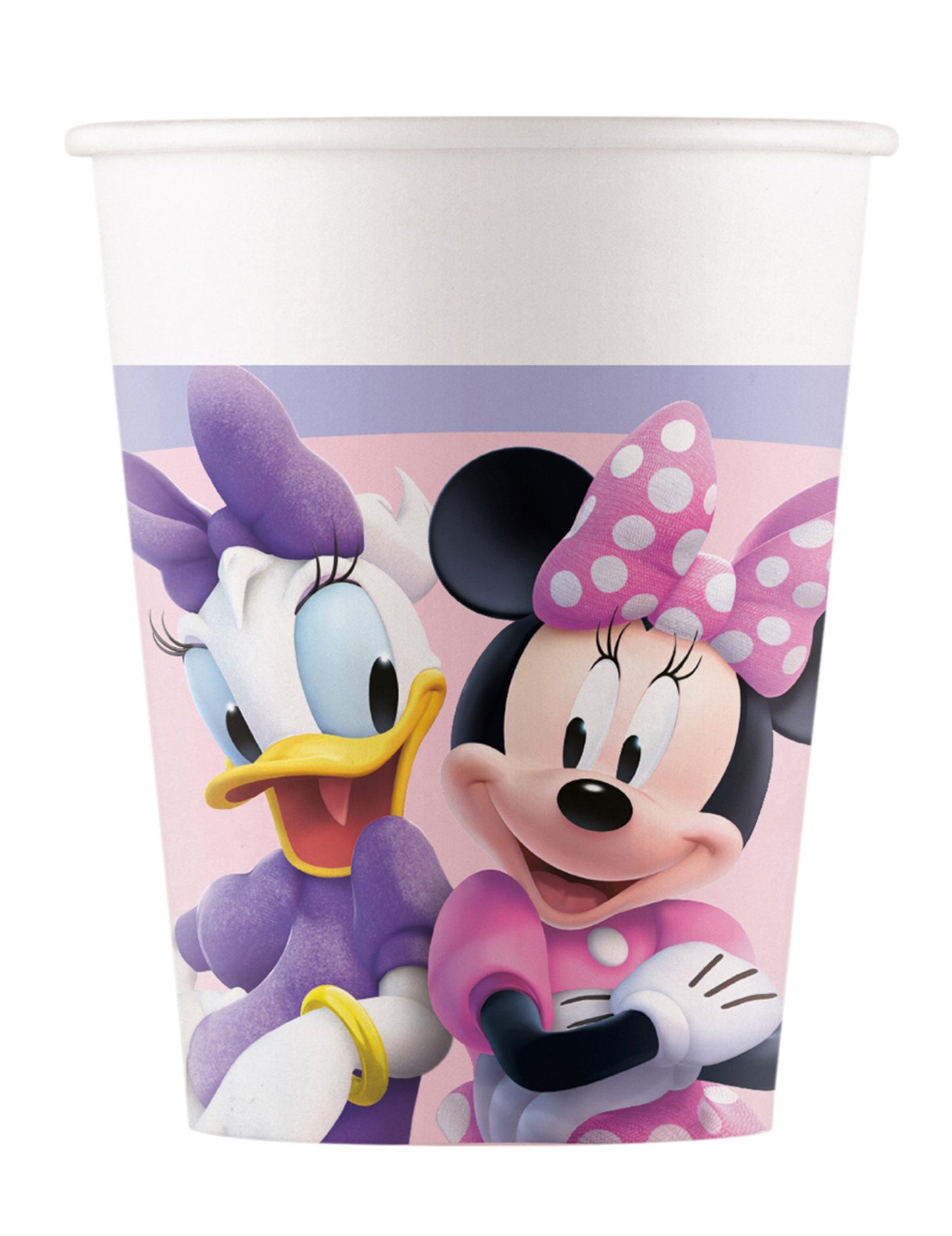 8 kartonskih skodelic Minnie Junior 200 ml