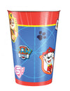 Gobelets en carton Pat' Patrouille pour enfant bleus et rouges