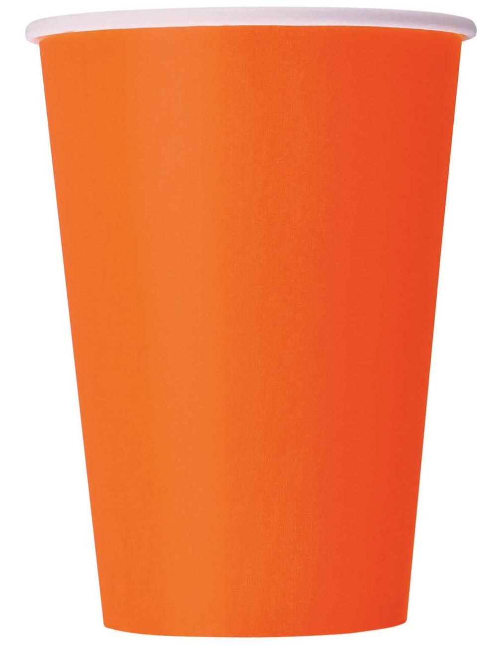 Oranžni kartonski kozarčki za zabavo 210 ml