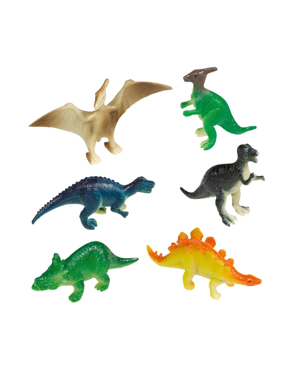 Mini figurice dinozavrov za piniato, večbarvne, iz plastike