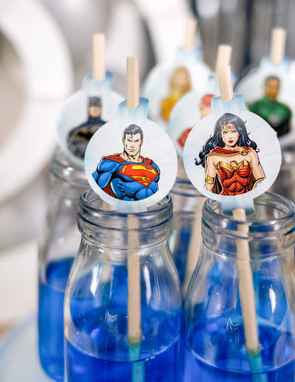 8 Bolting Medalon za Carton Justice League 20cm