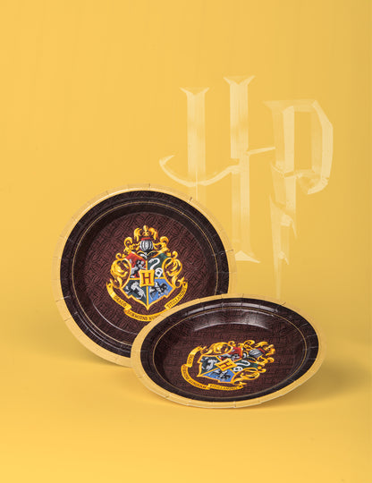 8 majhnih kartonskih krožnikov Harry Potter 18 cm