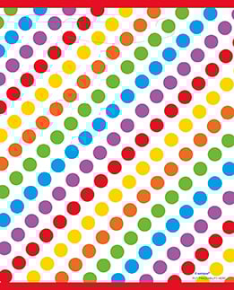 8 večbarvnih črtastih rojstnodnevnih darilnih vrečk 18x23 cm 