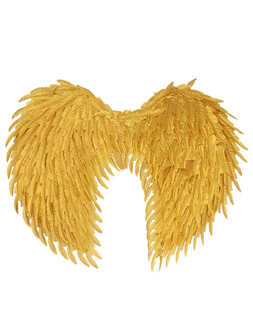 Odrasla glamurozna zlata angelska krila