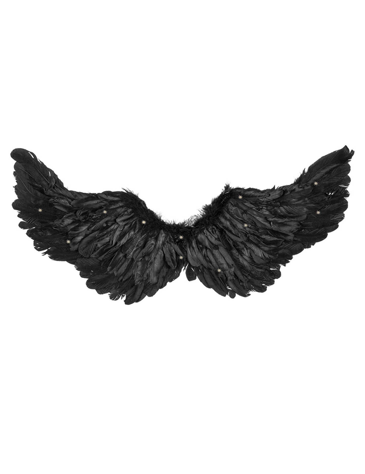 Svetleča črna angelska krila 
