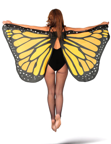 Oranžna krila metulja 170 x 80 cm odrasla oseba