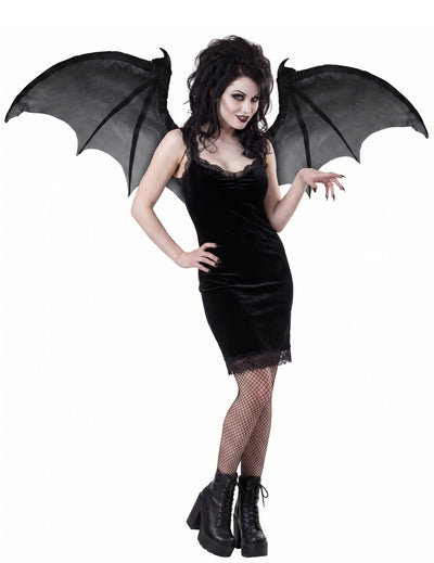 Zložljiva demon netopirna krila 122cm