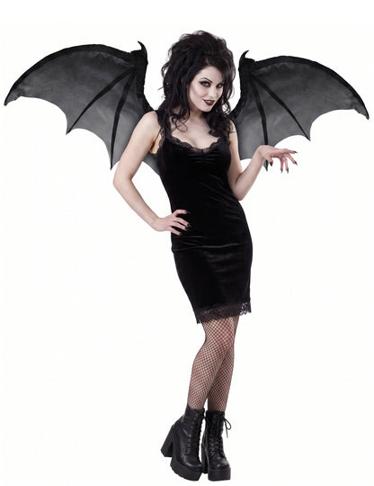 Zložljiva demon netopirna krila 122cm