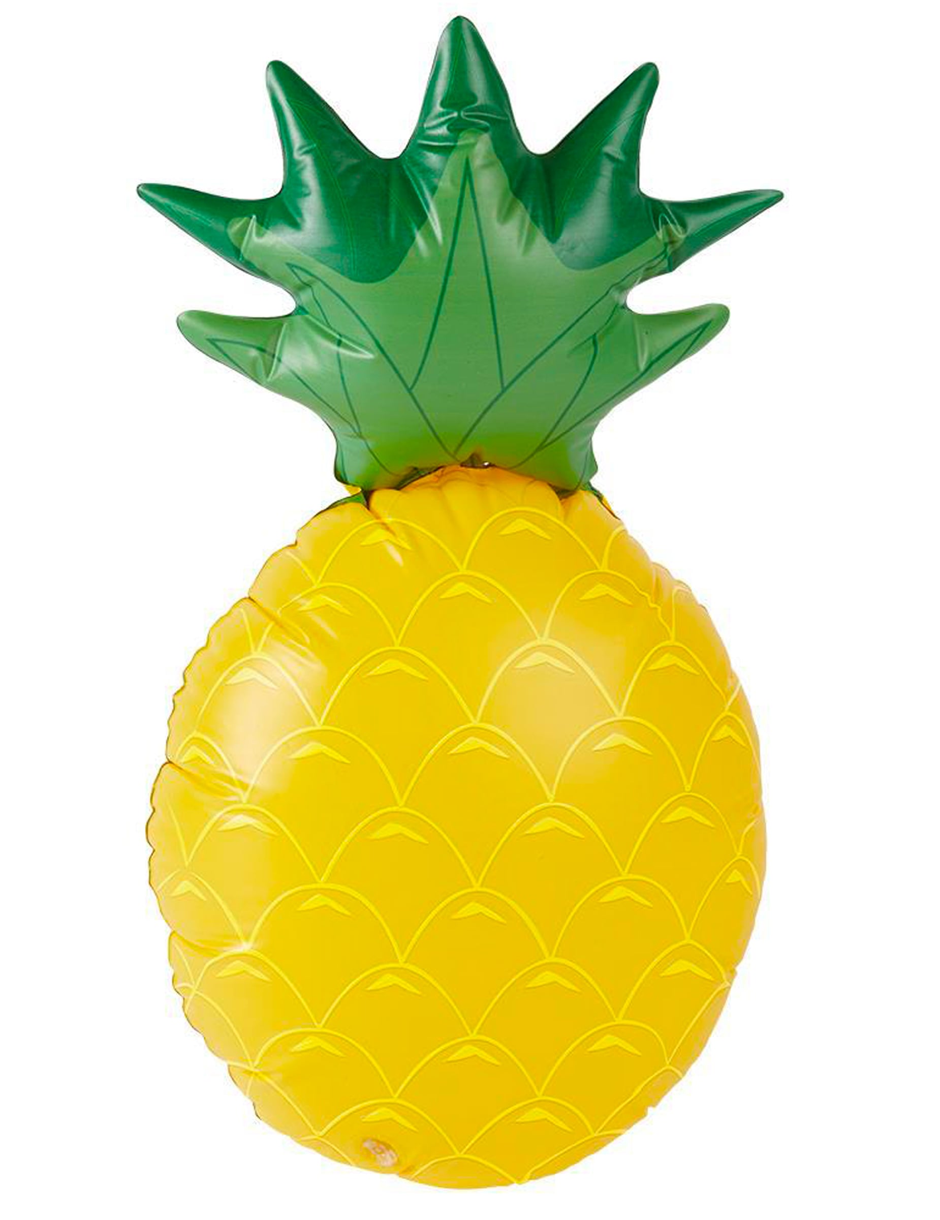 Ananas gonflable pour décoration jaune et vert