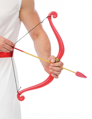 Rdeči Kupidov lok in puščica 55 cm