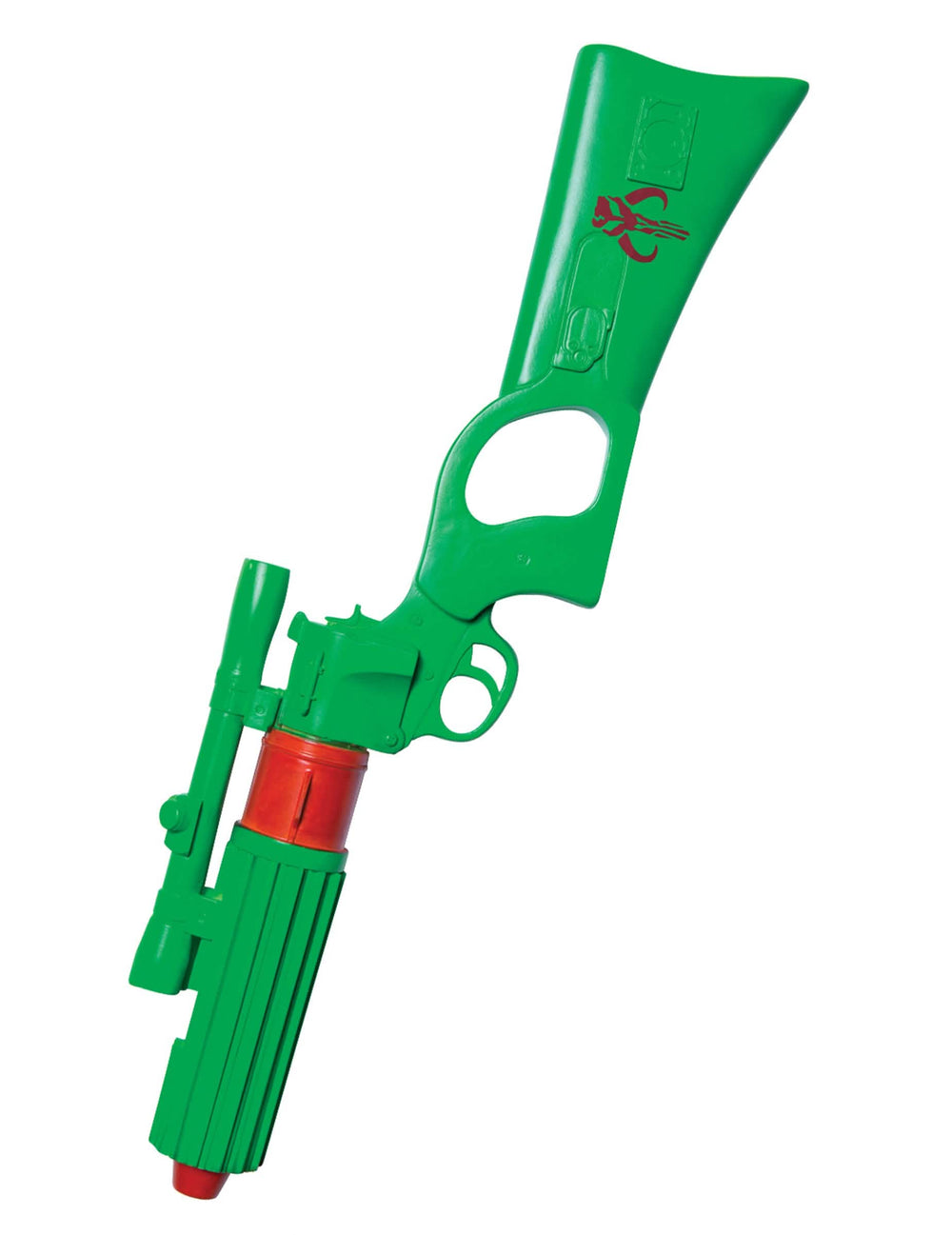 Lažna blaster pištola Boba Fett Star Wars za otroka zelena in oranžna
