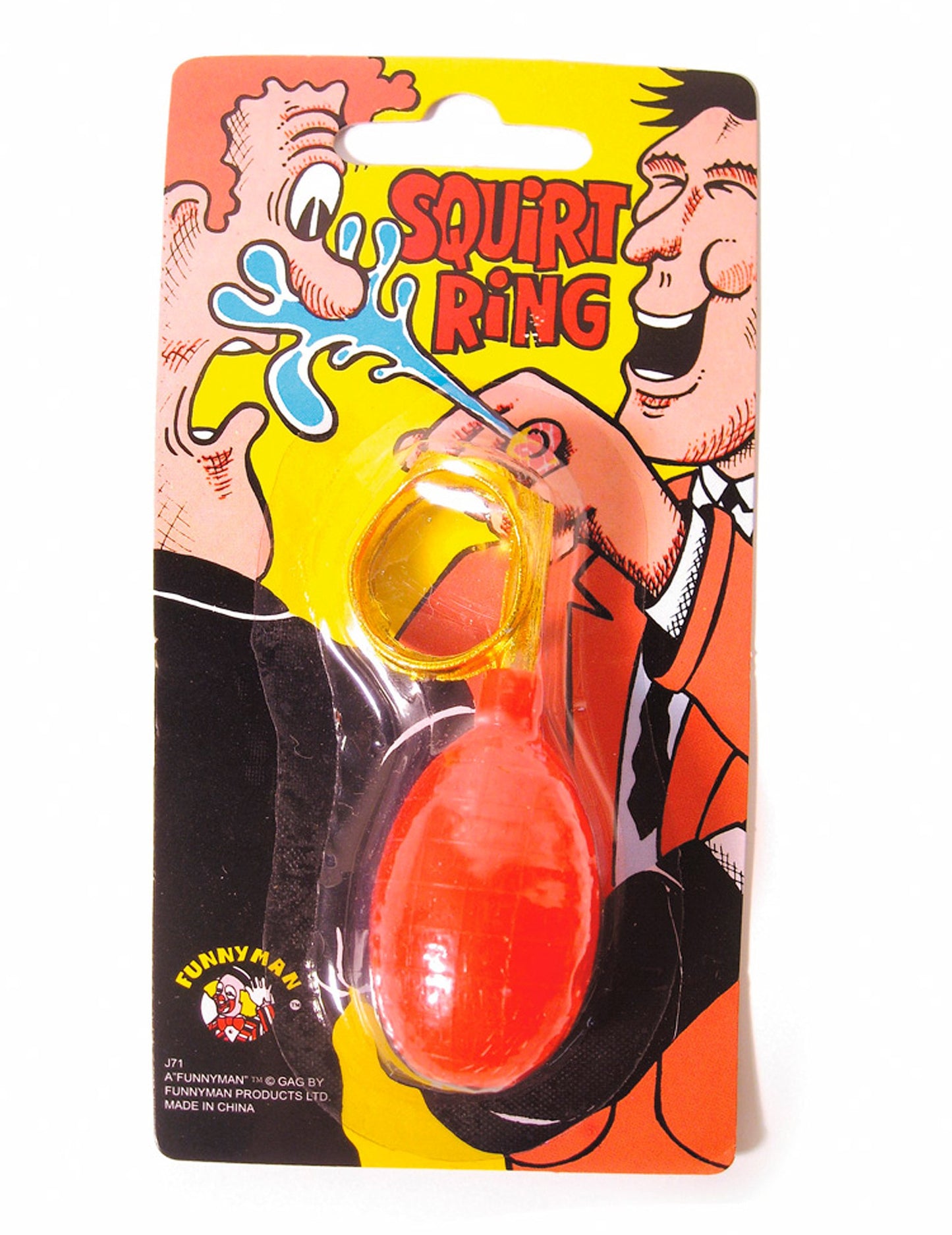 Prstan za brizganje vode 