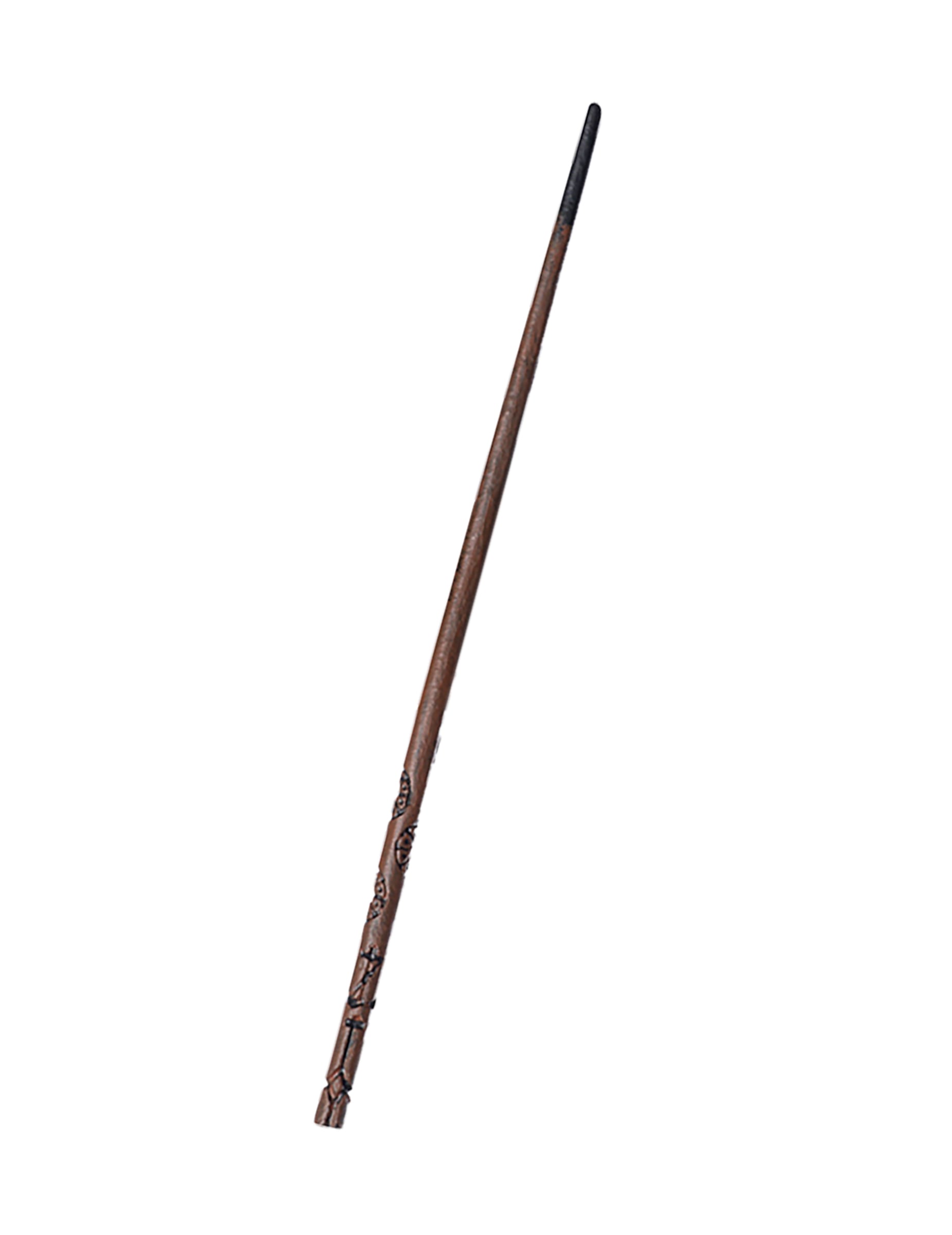Baguette Cédric Diggory Poufsouffle Harry Potter pour déguisement marron aspect bois