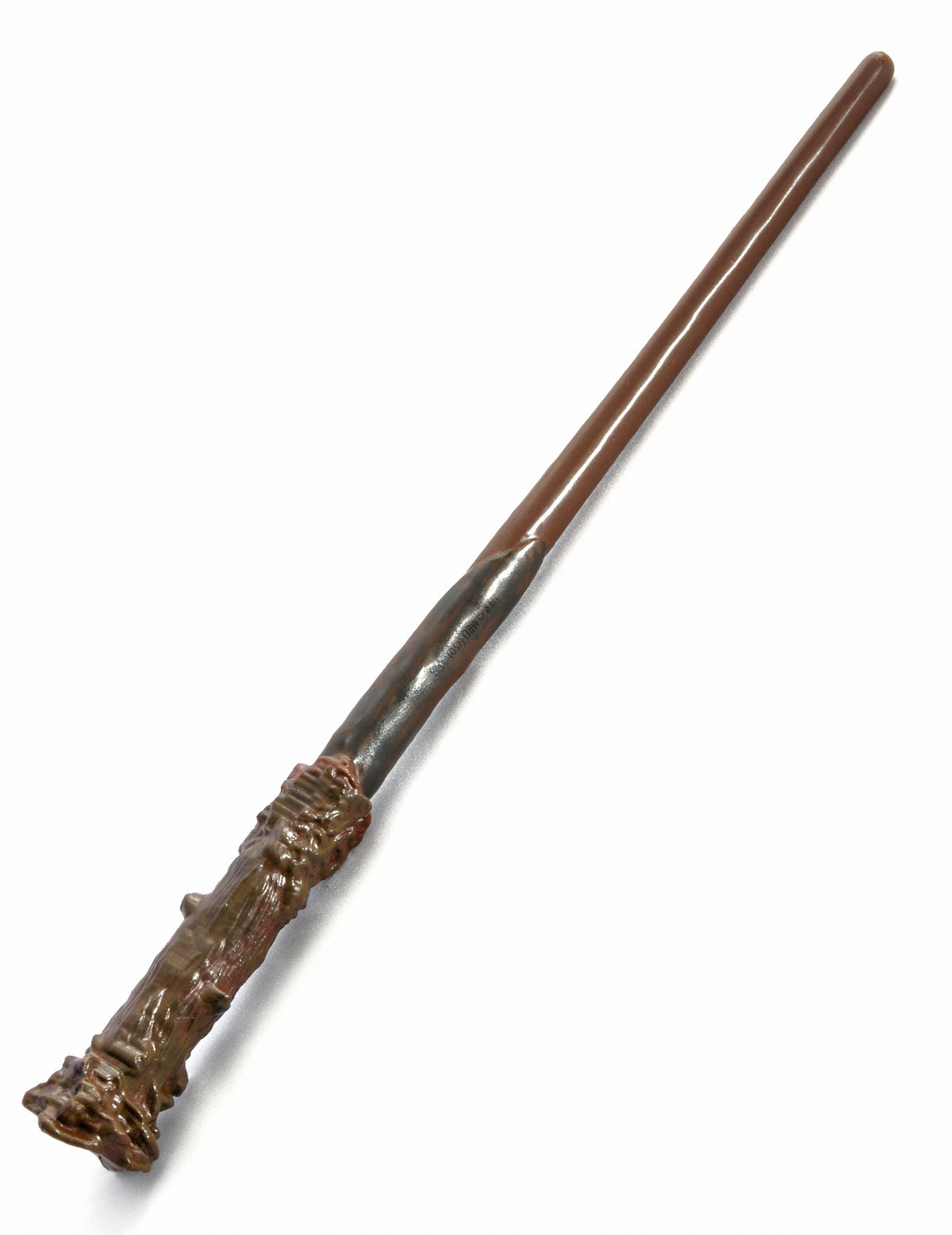 Baguette luxe Harry Potter marron imitation bois sculpté