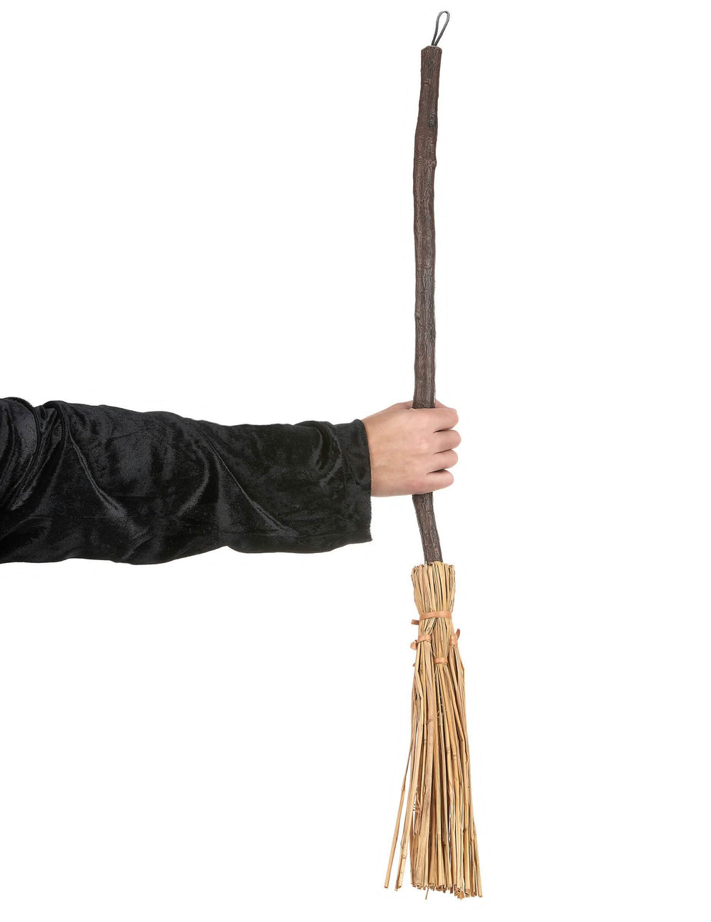 Prikaz metle čarovnice, ki jo drži roka