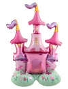 Aluminijski balon grad princese 65 x 90 cm