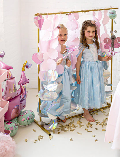 Aluminijski balon grad princese 65 x 90 cm