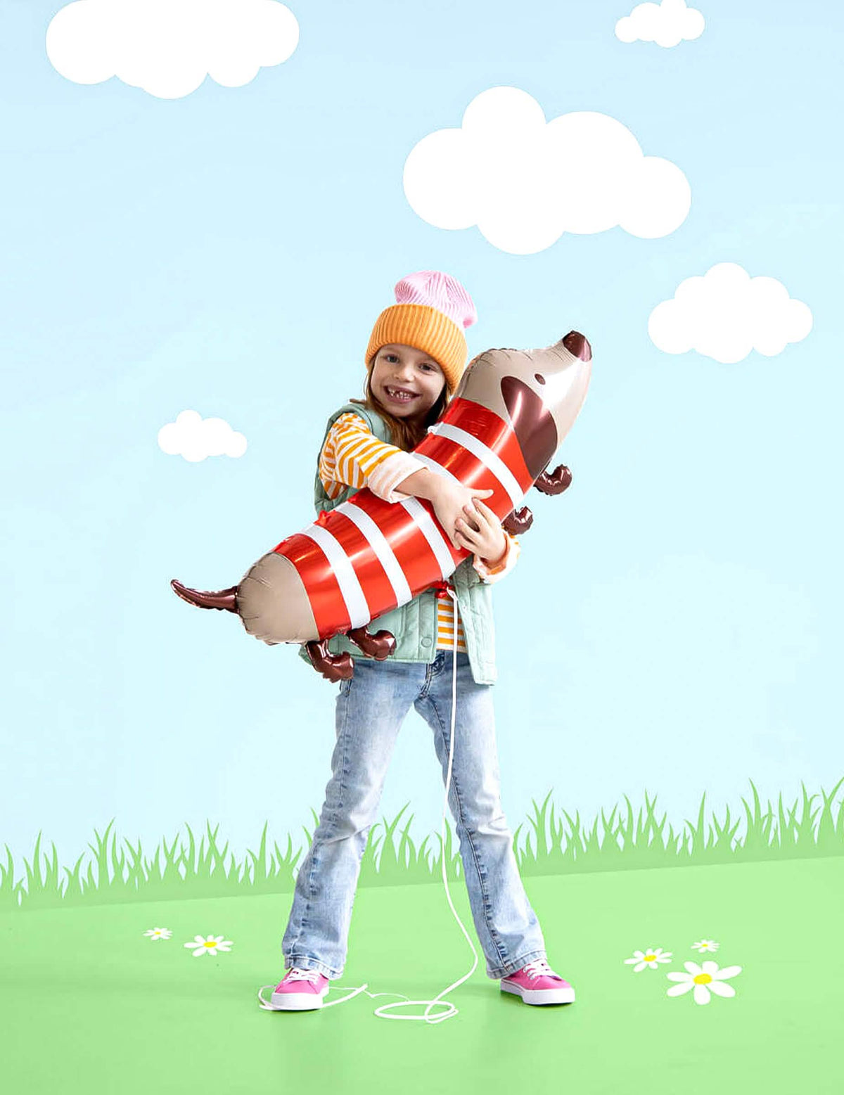 Aluminijast balon Pes 88 x 35 cm
