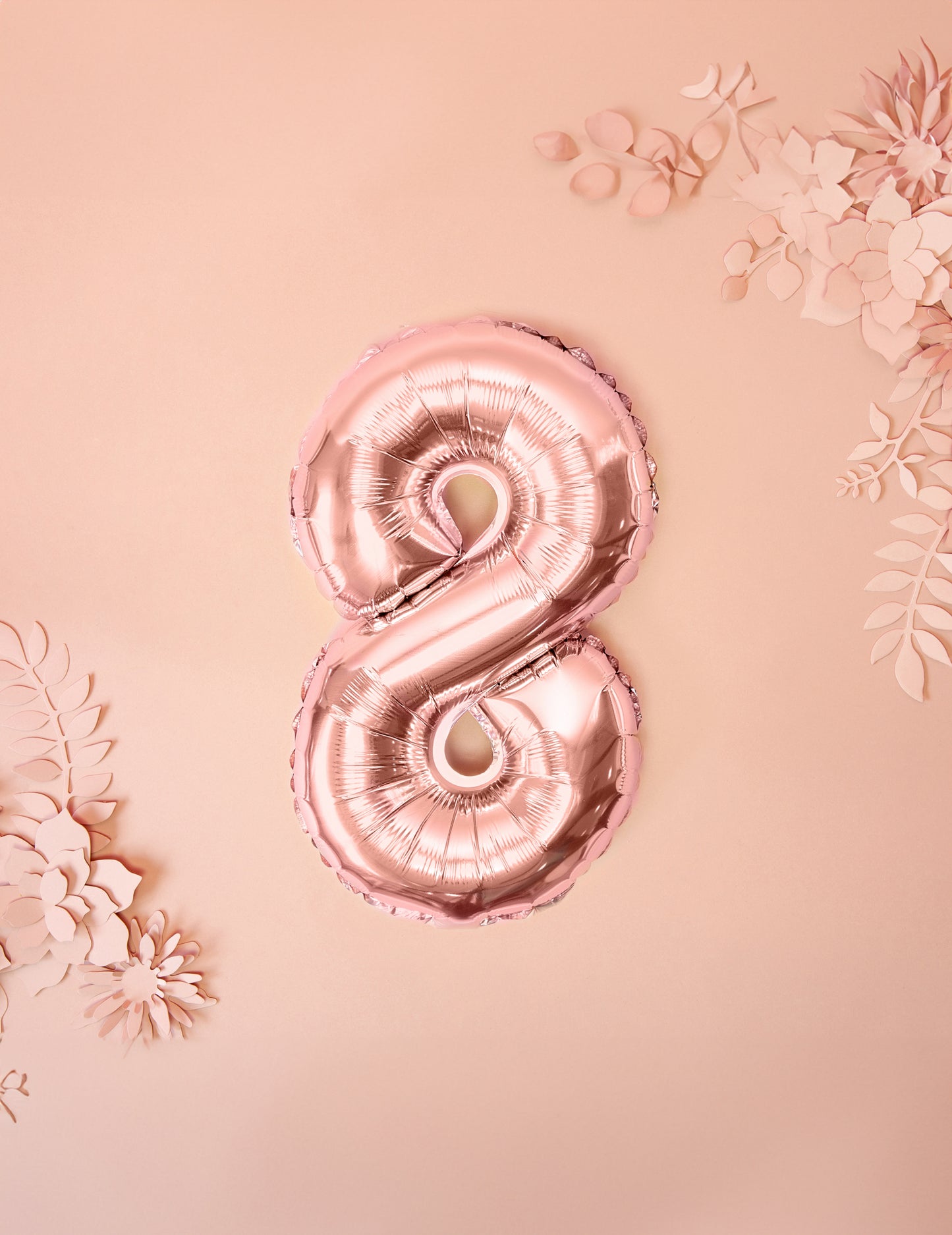 Aluminijasto balon rose zlato 36 cm