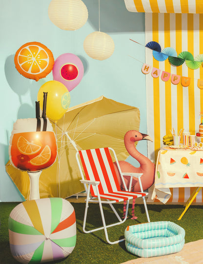 Aluminijasti balon Cocktail Spritz 34 x 100 cm