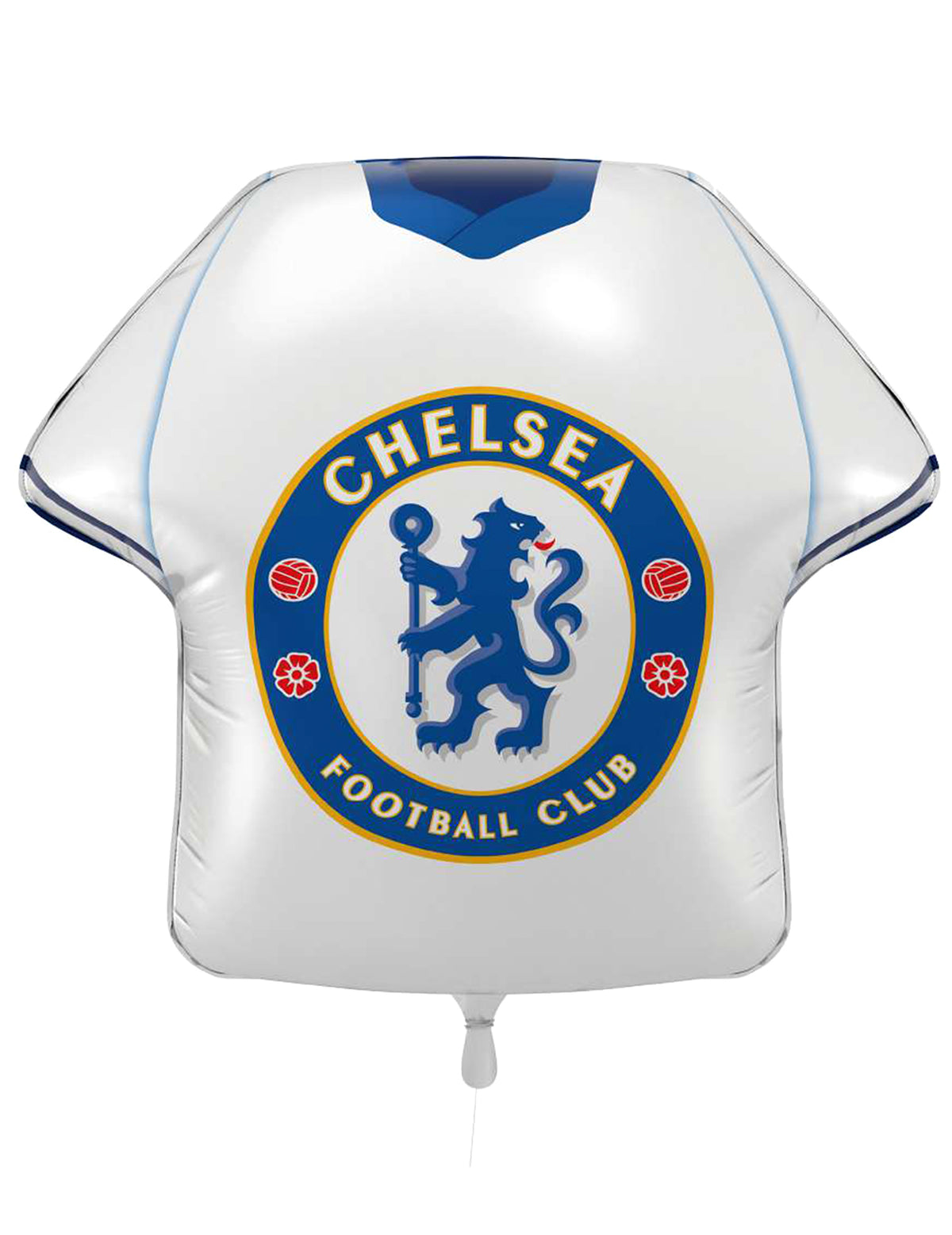 Aluminijski balon v obliki dresa Chelsea Football Club 52 x 51 cm