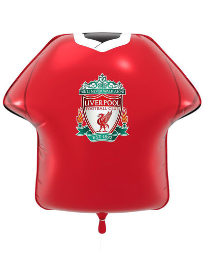 Aluminijski balon v obliki dresa Liverpool Football Club 52 x 51 cm