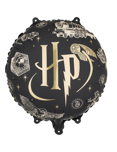 Aluminijast balon Harry Potter™ črn 35 cm