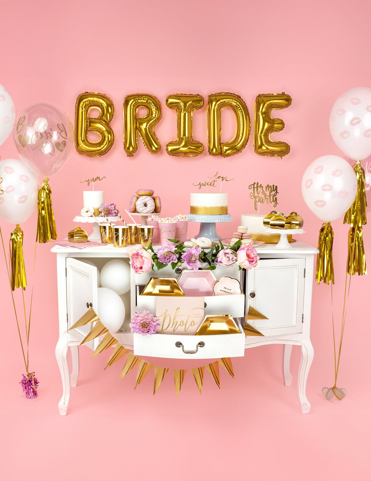 Aluminijasta balona zlata črka 35 cm