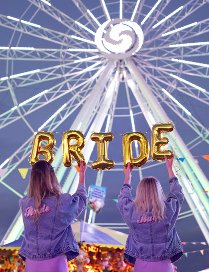 Aluminijasta balona zlata črka 35 cm