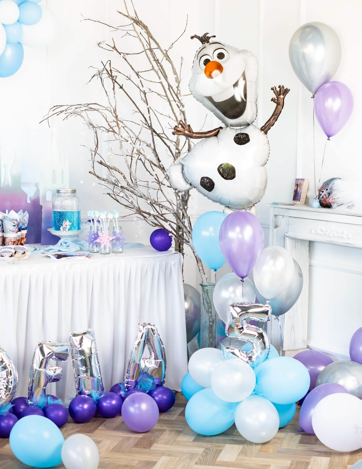 Ballon aluminium Olaf Reine des neiges™