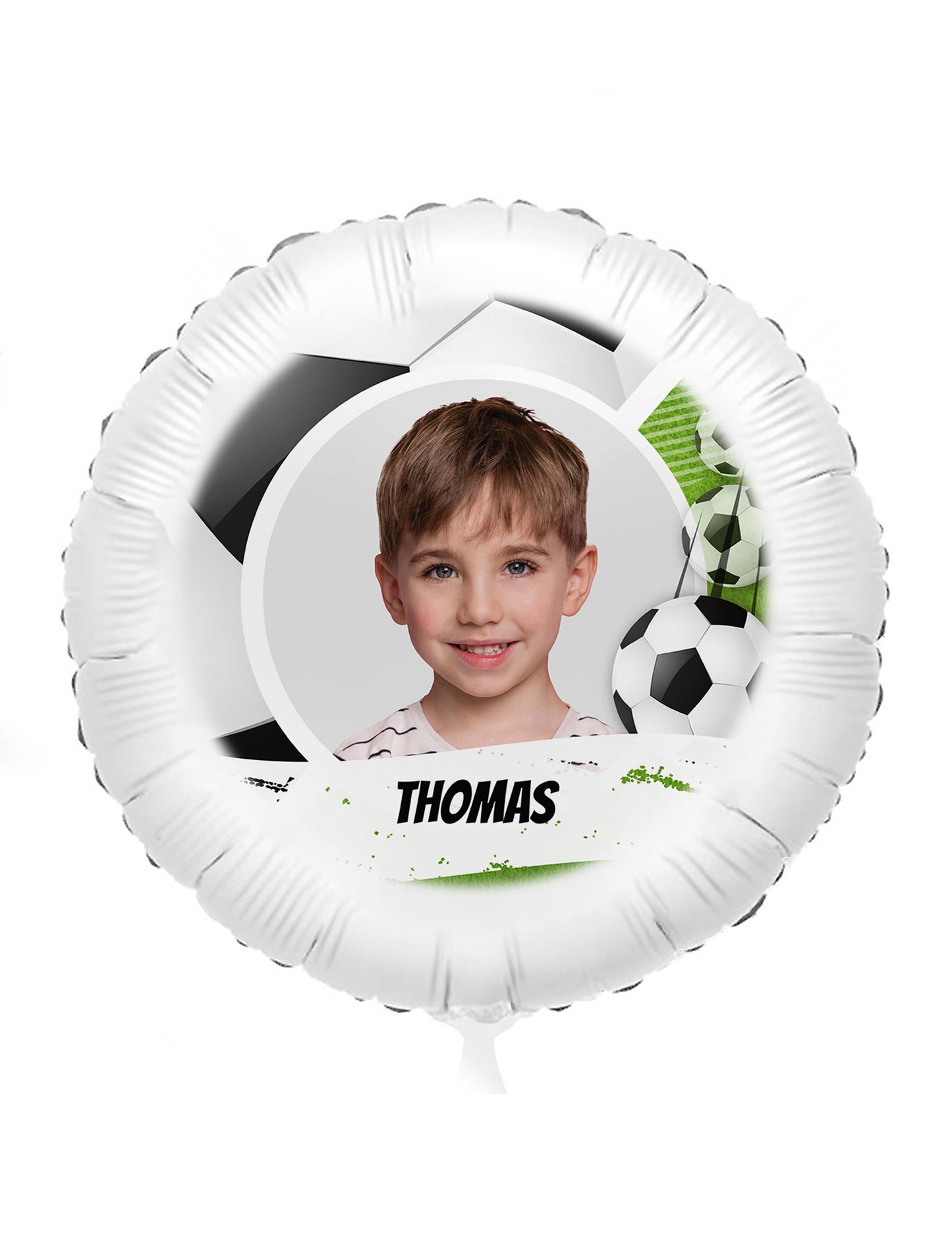 Personaliziran aluminijast nogometni balon 50 cm