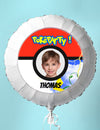Personaliziran aluminijast balon Poké Ball 50 cm