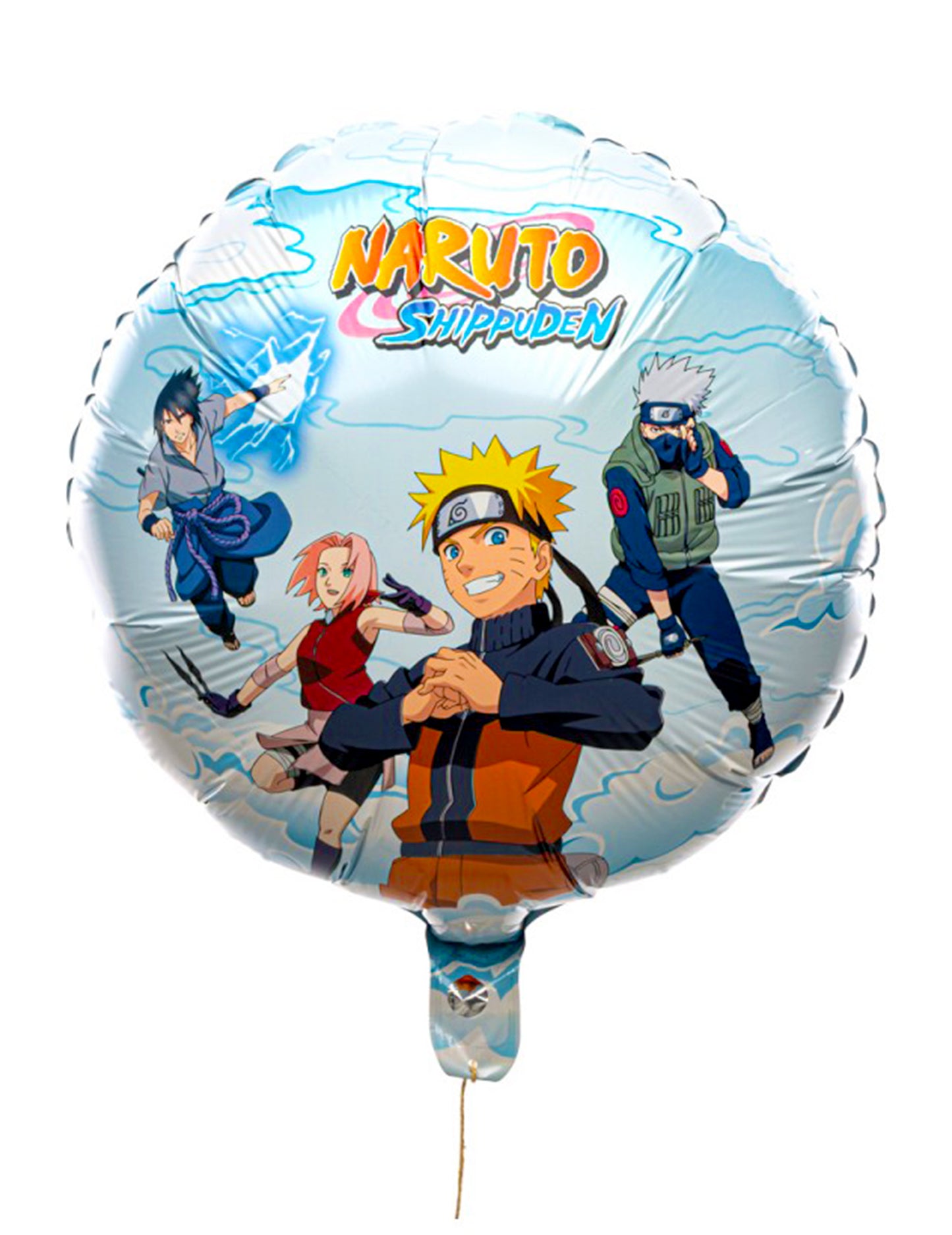 Okrogli aluminijasti balon Naruto Shippuden™ 43 cm