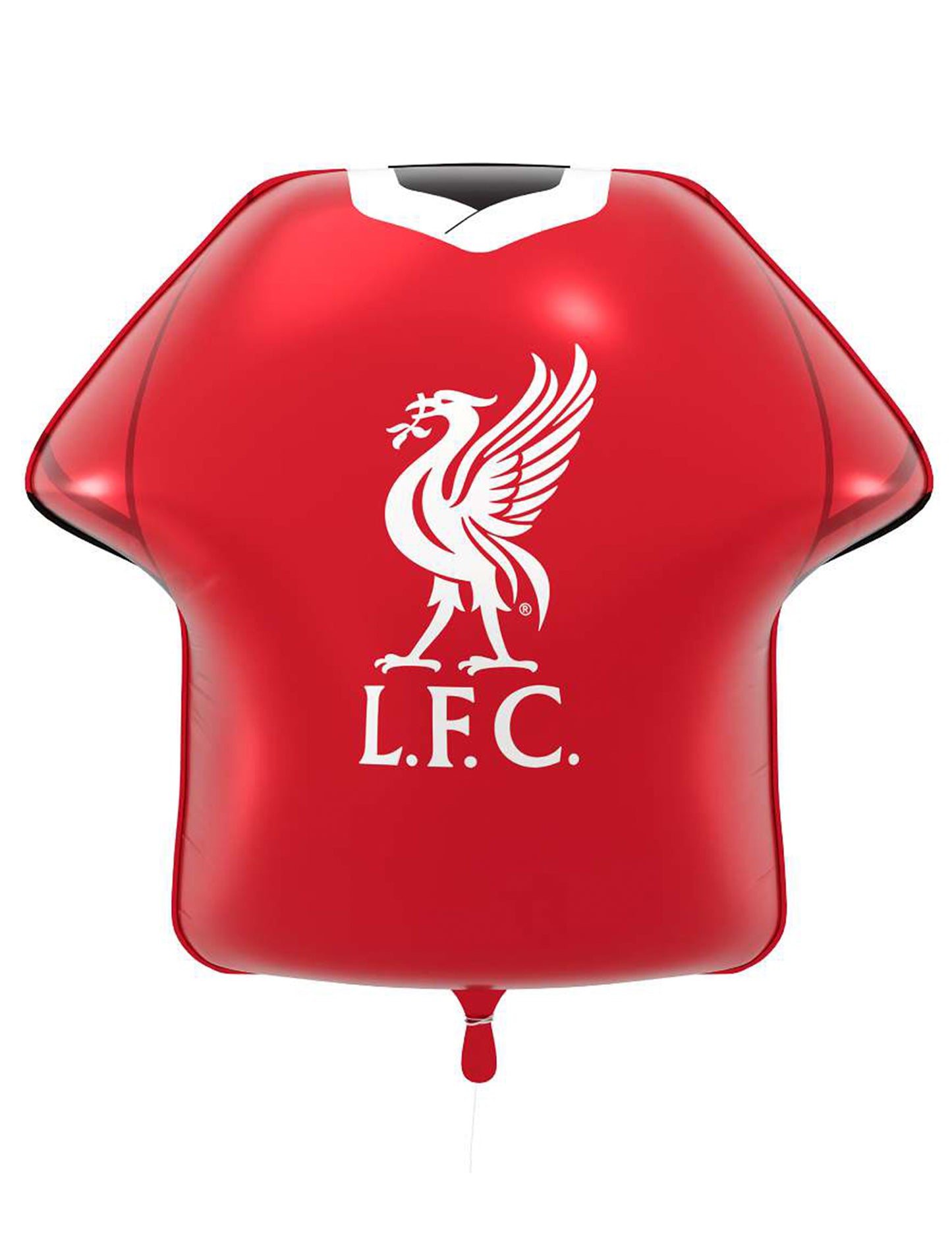 Rdeč aluminijski balon v obliki dresa Liverpool Football Club 52 x 51 cm