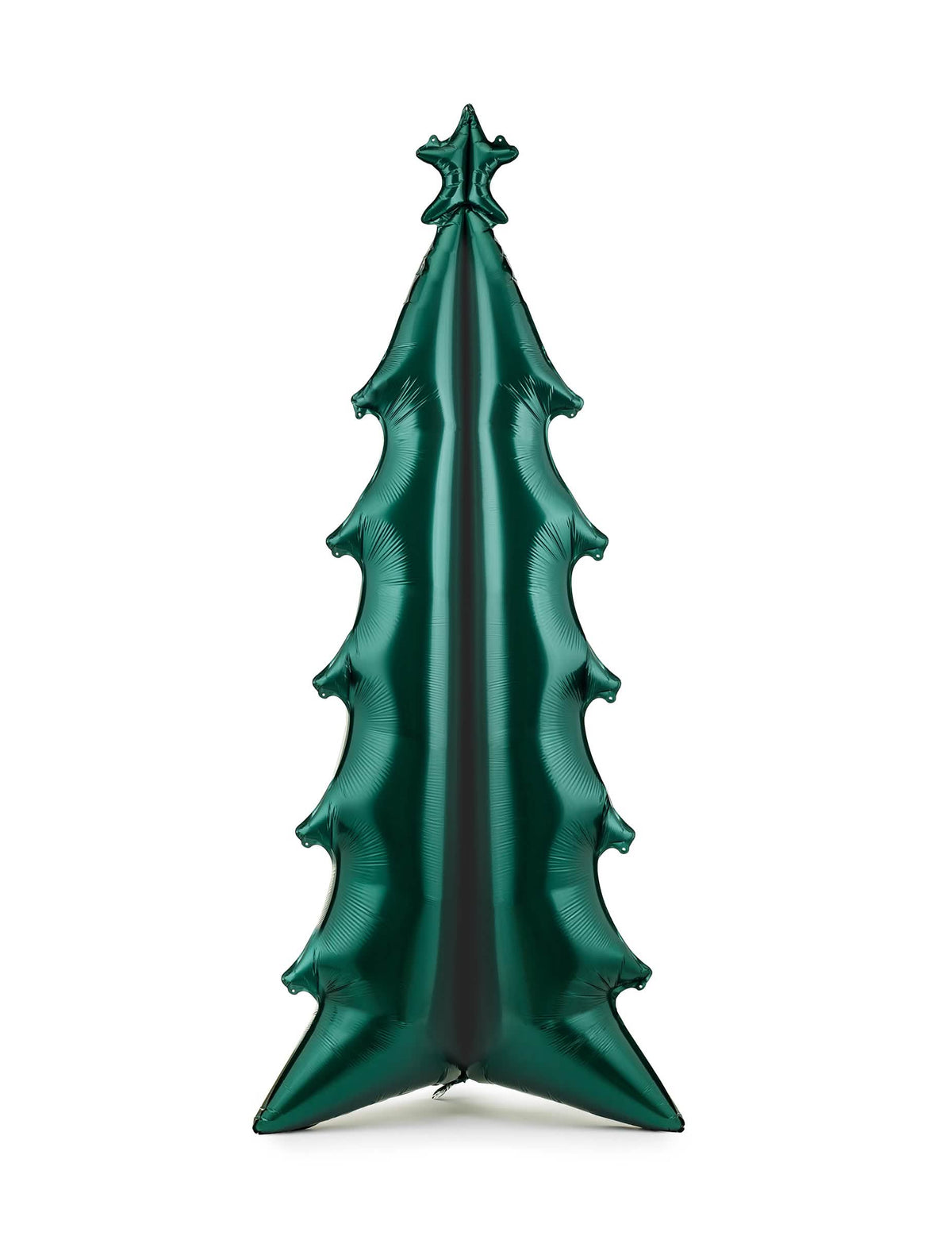 Balon iz folije Božično drevo XXL zelen 77 x 184 cm
