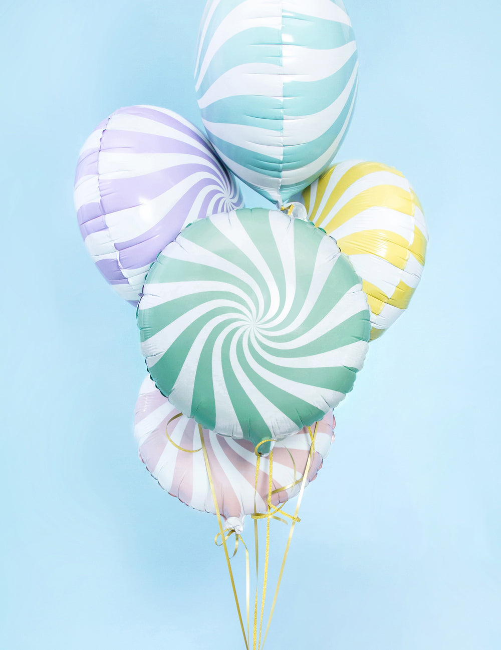 Assortiment de coloris du ballon aluminium sucette pour fête
